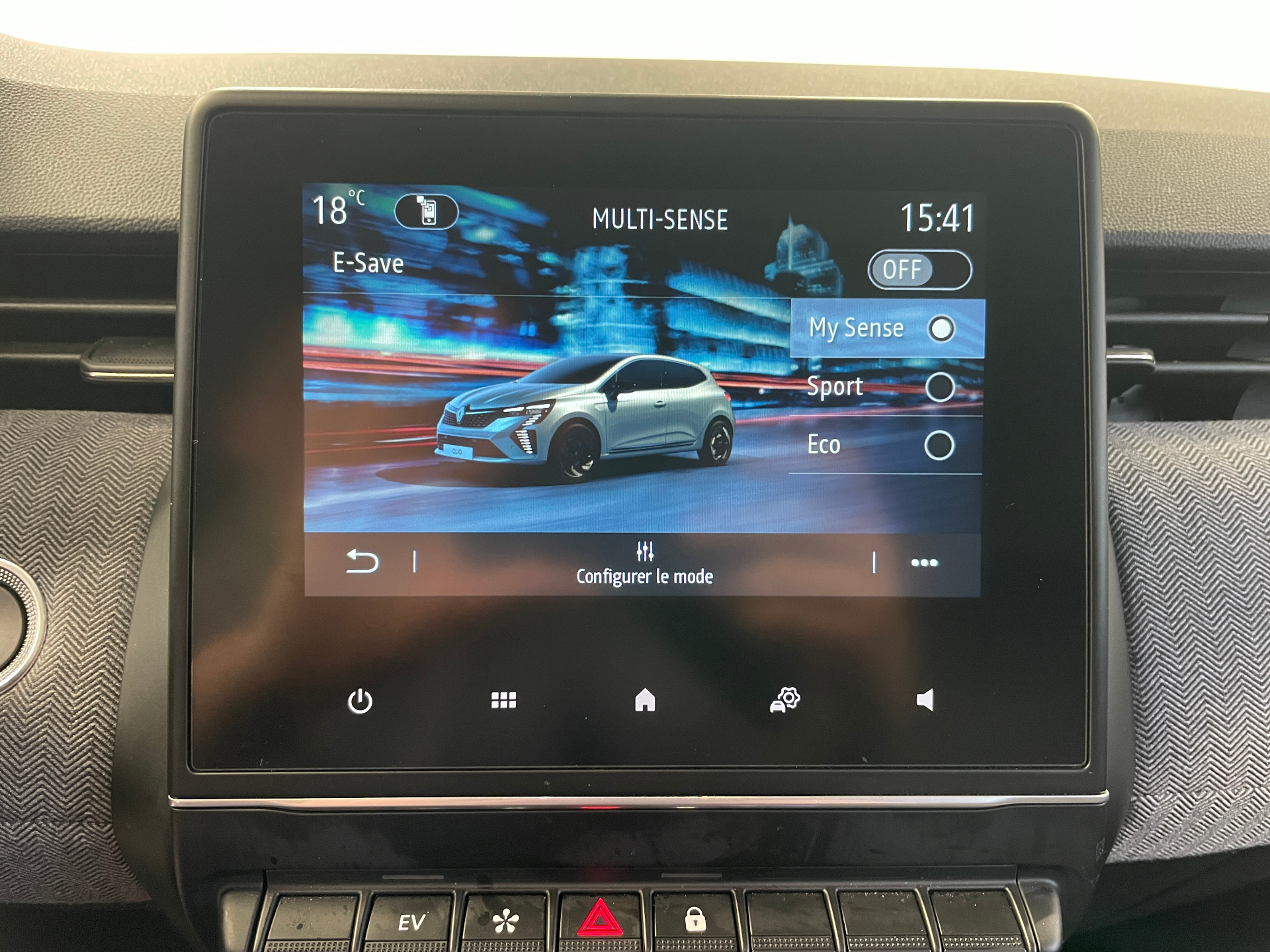 RENAULT CLIO V E-Tech full hybrid 145 ch GSR2 Techno