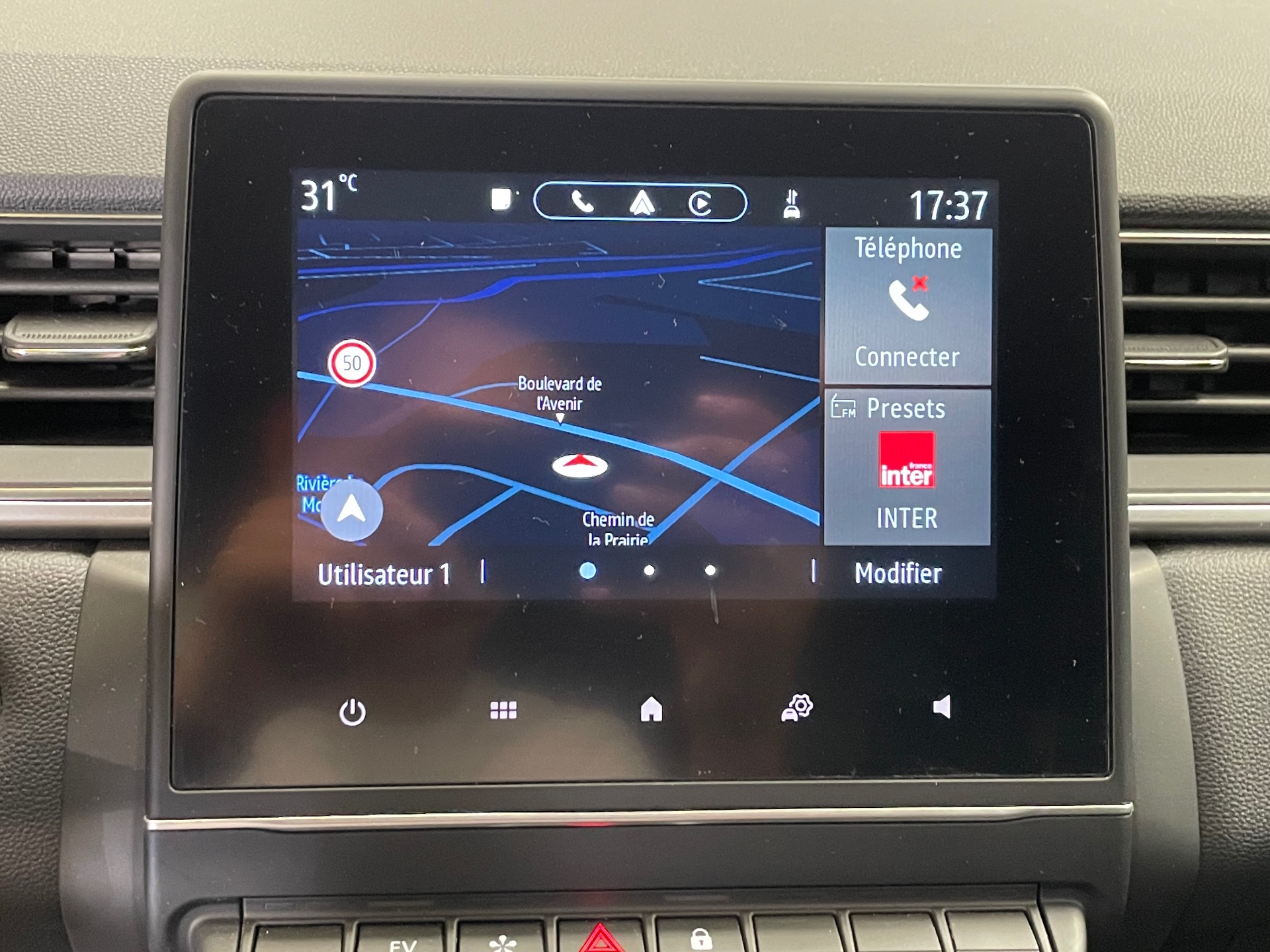 RENAULT CAPTUR E-Tech hybride rechargeable 160 Techno