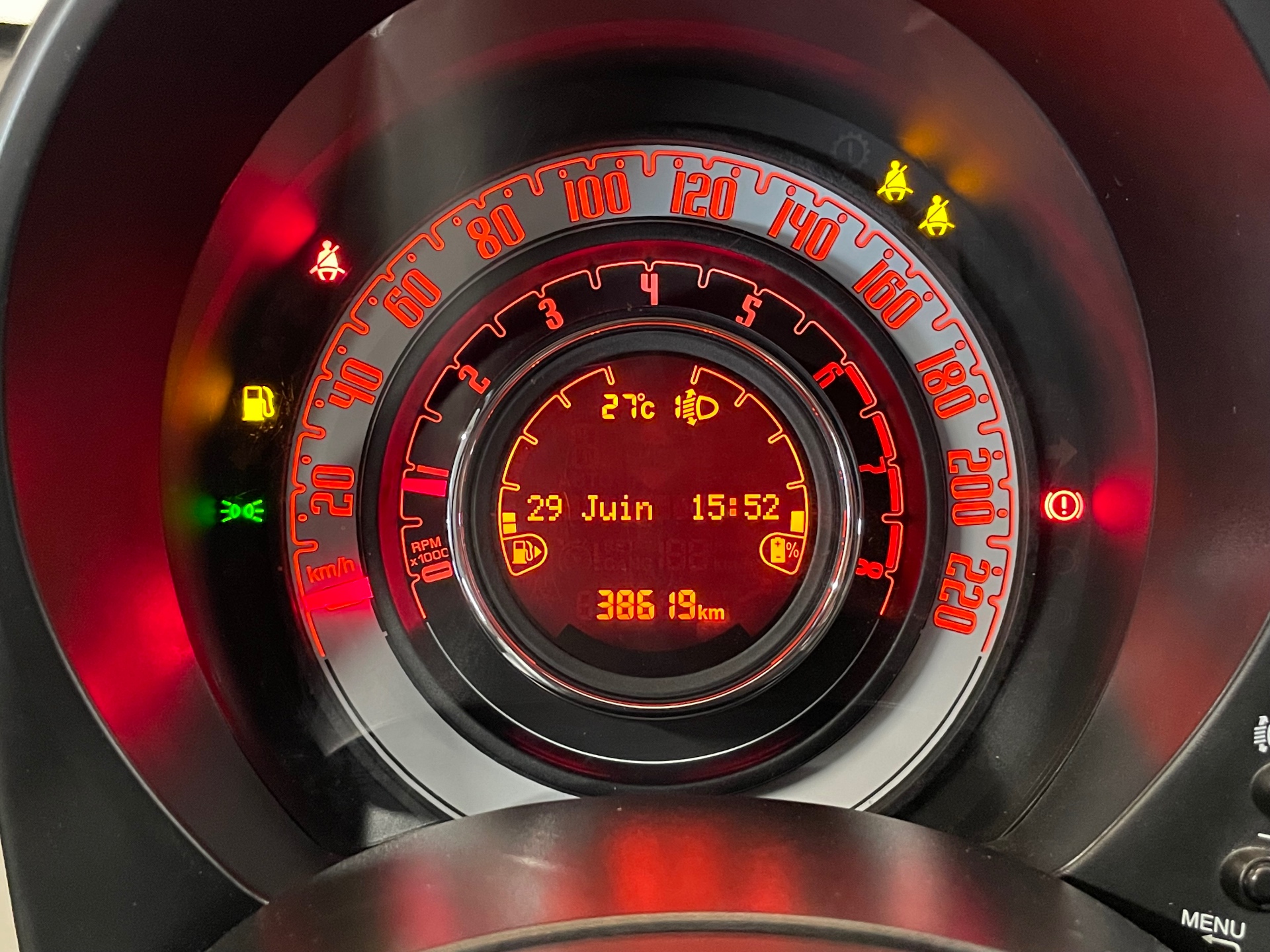 FIAT 500 1.0 70 ch Hybride BSG S/S