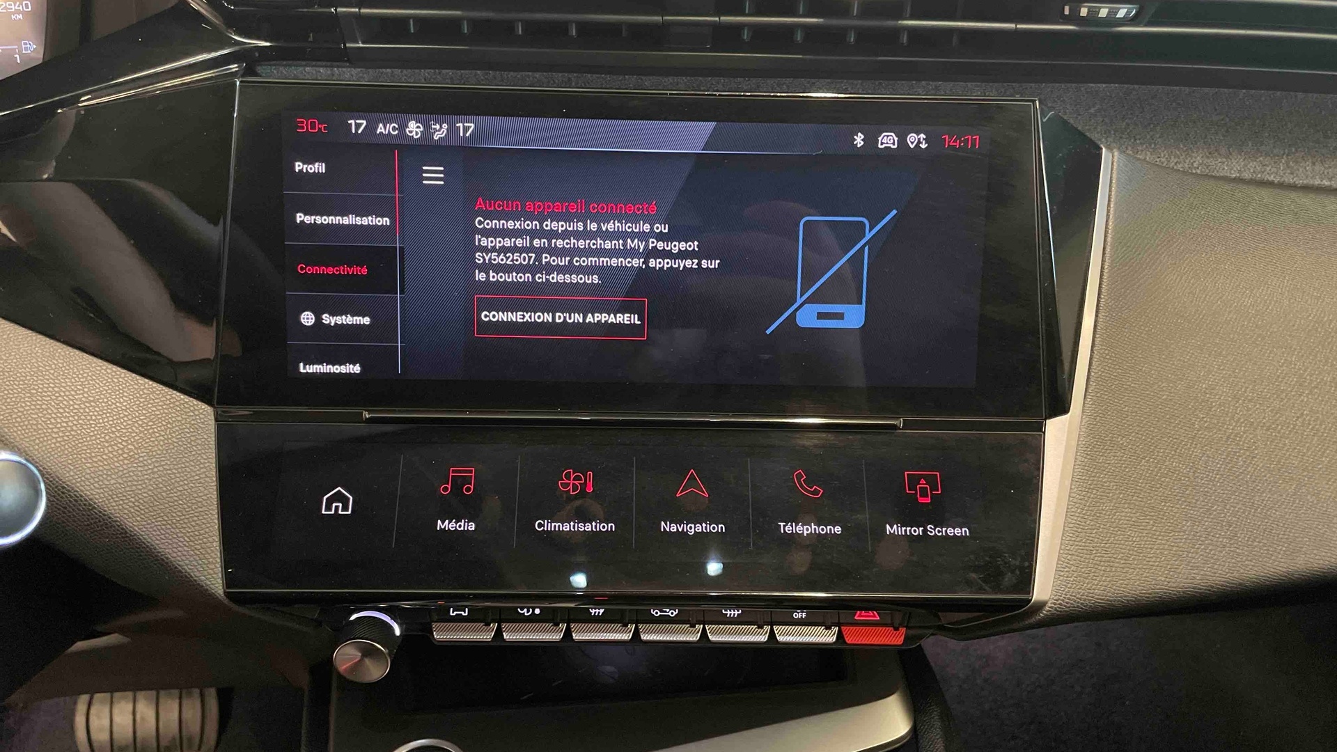 PEUGEOT 308 Allure Hybrid 145 ch e-DCS6