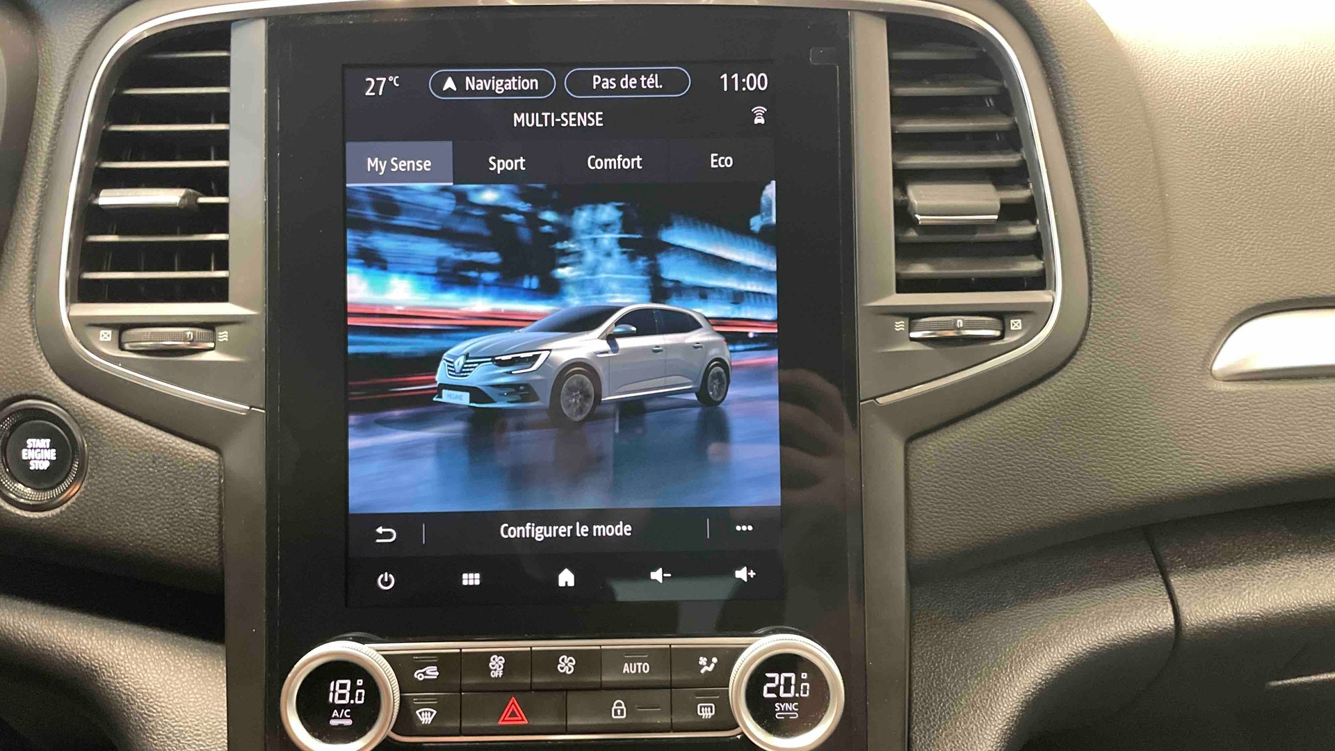 RENAULT MEGANE IV BERLINE Blue dCi 115 EDC - 21N Intens