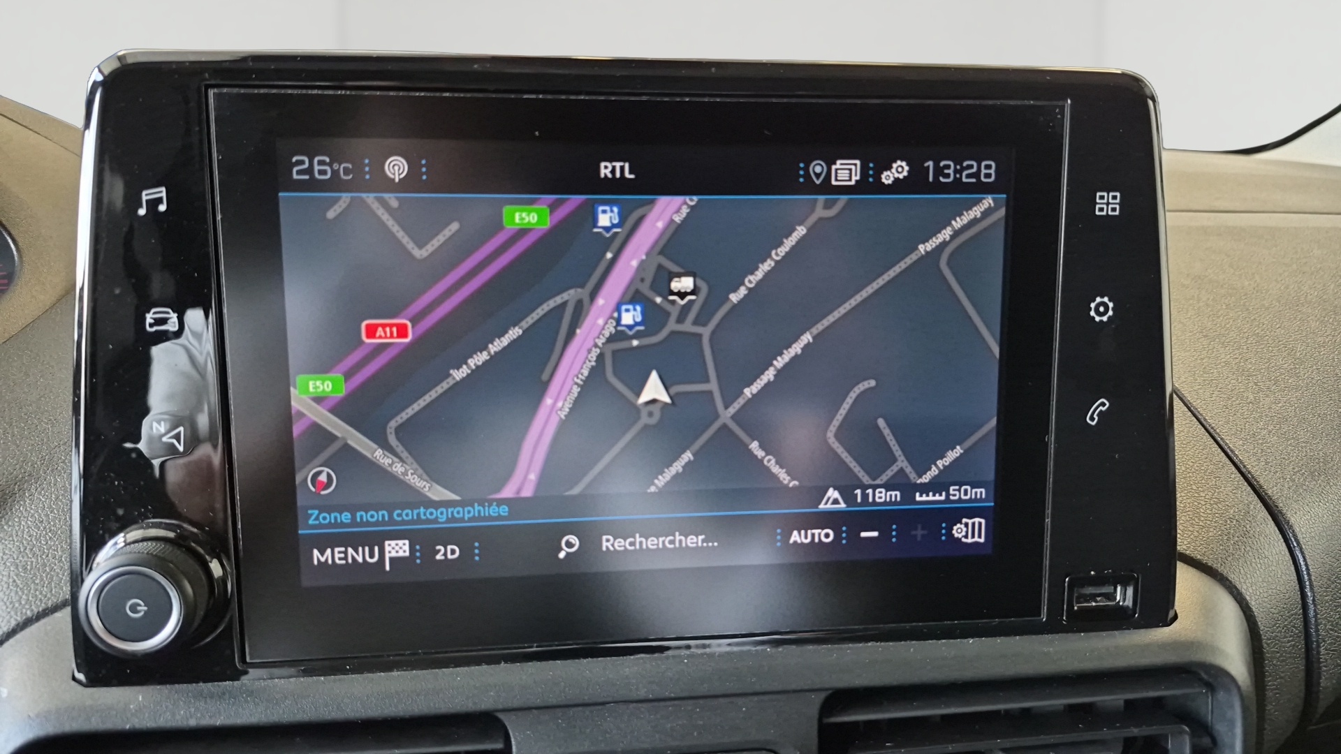 PEUGEOT PARTNER FOURGON STANDARD 650 KG BLUEHDI 100 S&S BVM6 ASPHALT