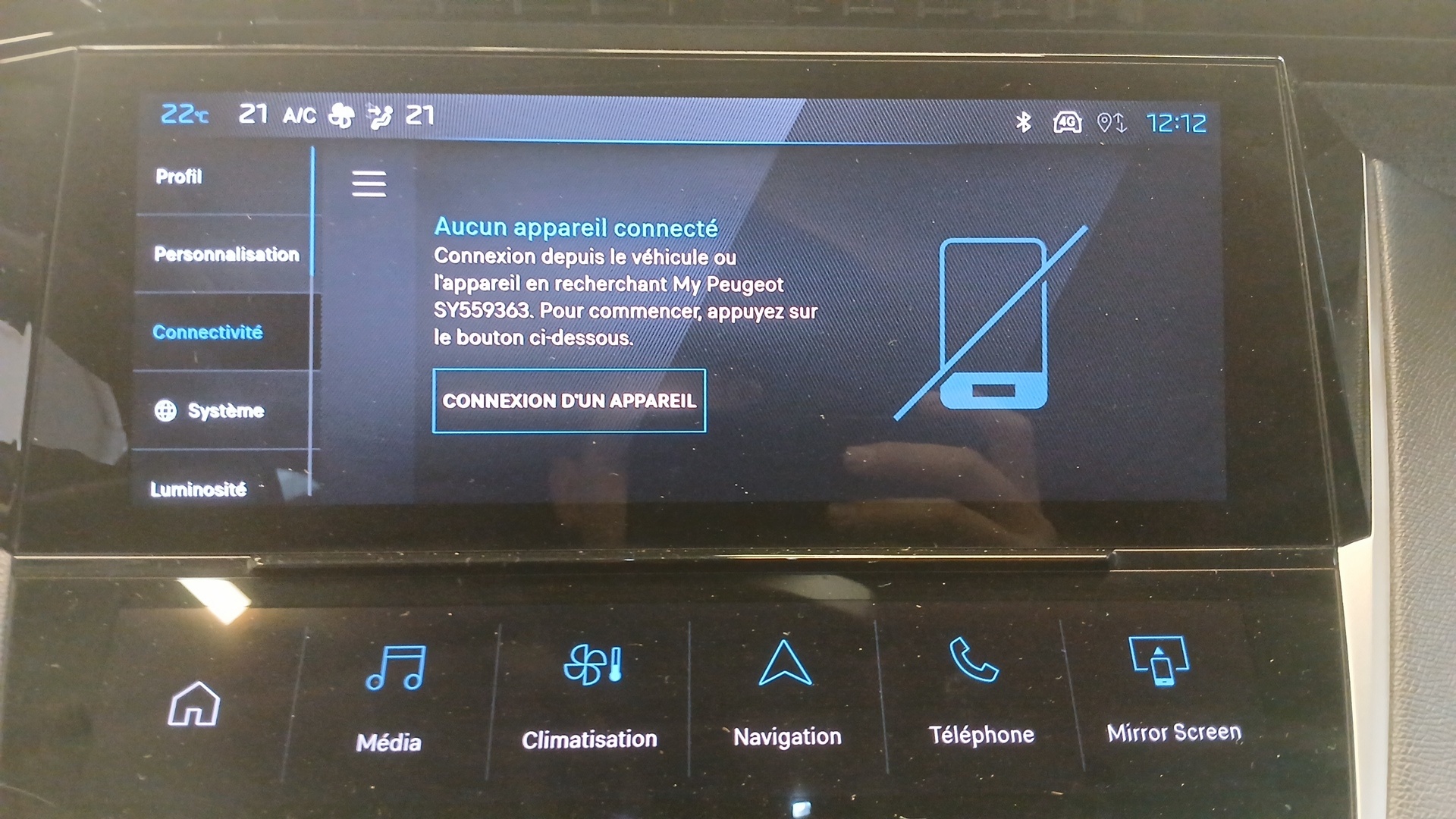 PEUGEOT 408 Allure Hybrid 145 ch e-DCS6