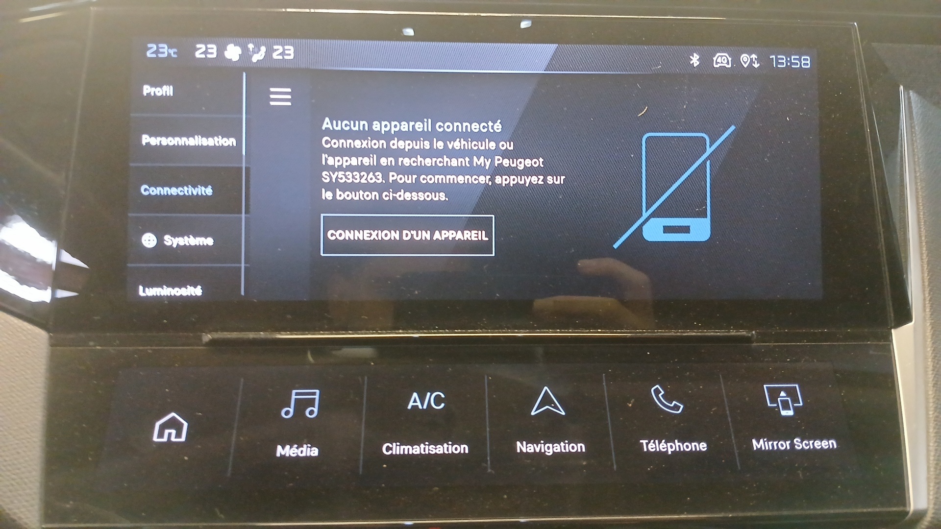 PEUGEOT 308 Allure Hybrid 145 ch e-DCS6