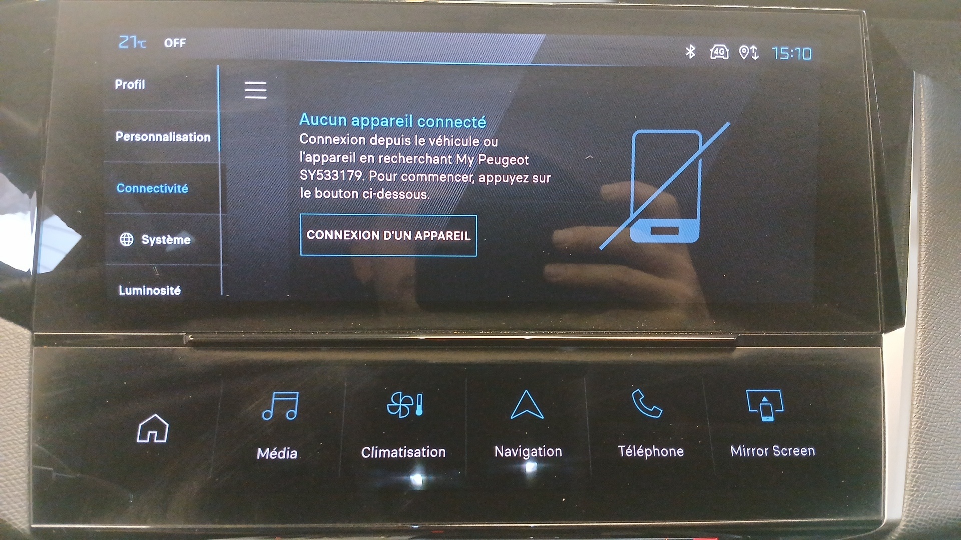 PEUGEOT 308 Allure Hybrid 145 ch e-DCS6
