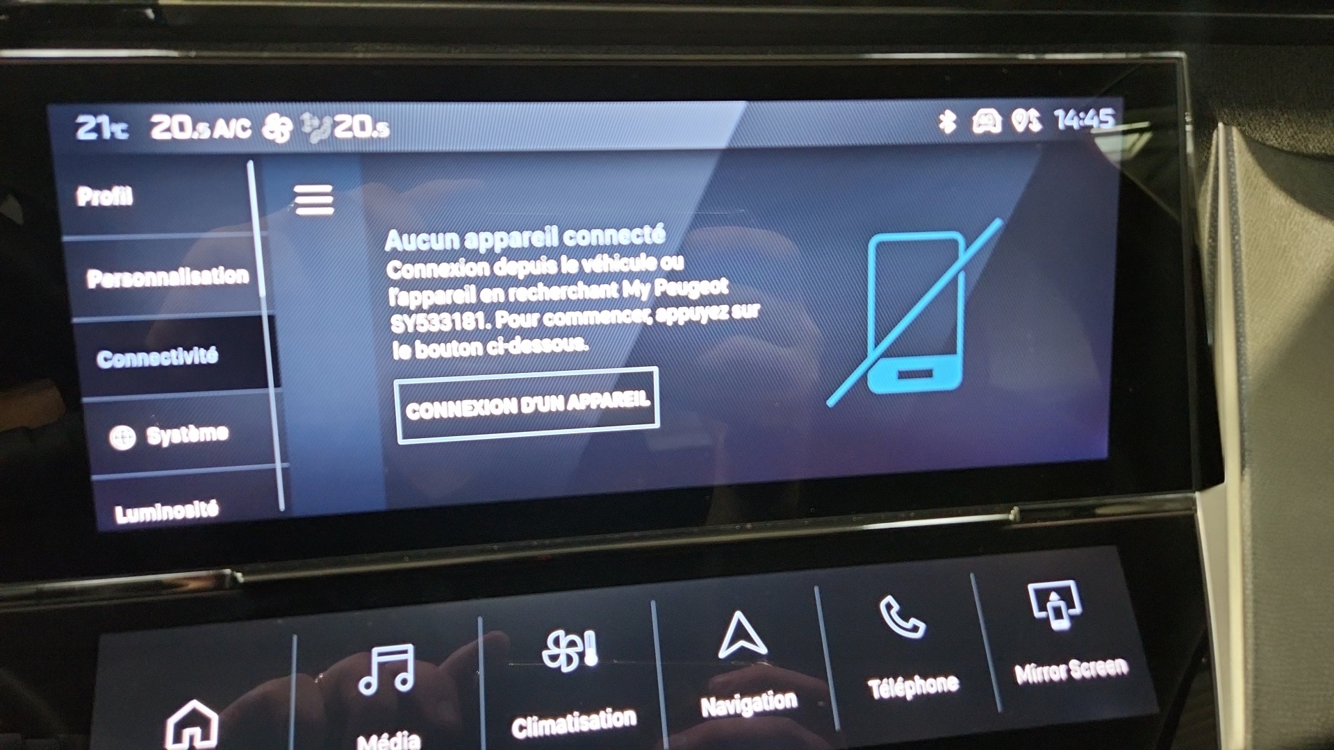 PEUGEOT 308 Hybrid 145 e-DCS6 Allure